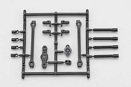 YR-22A Body Post / R.Sus Link/ B.Holder for X12/10F