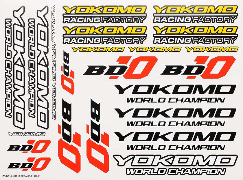 ZC-BD10-1A BD10 Logo decal