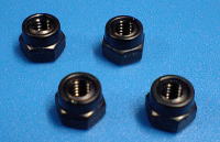 Z2201 4mm Nylon Lock Nut 4pcs
