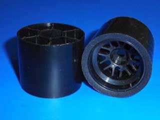Z8102B F104 Sponge Tire Rear Wheels
