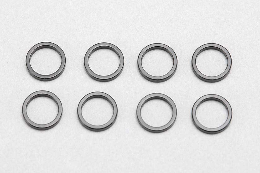 ZC-A5710BA ρExρEx1.0mm Aluminum shim (8pcs Black)