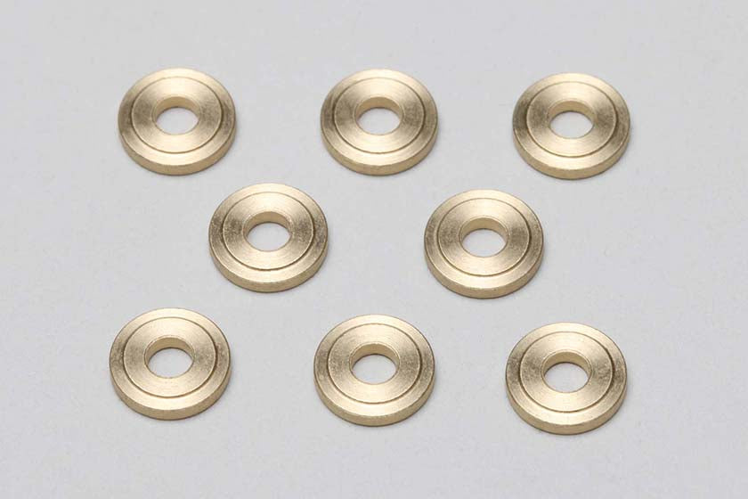 ZC-B3815 Precision brass spacerφ3xφ8x1.5mm(8pcs.)