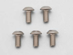 ZC-BH35TA Button Head Screw 3 x 5mm Titanium 5pcs