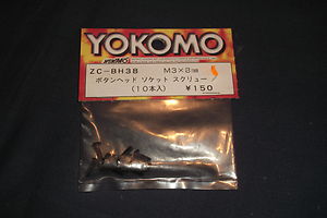 ZC-BH38-A M3x8mm BUTTON HEAD SCREWS