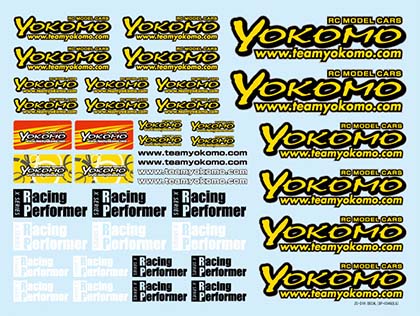 ZC-D16 YOKOMO Logo Decal 2015