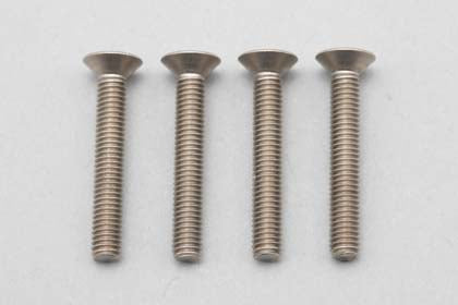 ZC-F320TA M3X20 Titanium Flathead Socket Screw