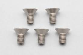 ZC-F36TA Flat Head Socket Titanium Screws (M3x6mm)-5pcs