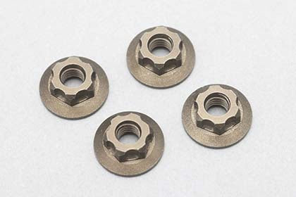 ZC-N4FLTA M4 Serrated Flange Nut-11mm Thin type