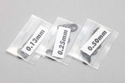 ZC-S50A ρE.0 spacer shim 0.13mm / 0.25mm / 0.50mm 20 pieces each