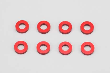 ZCR-A3615 Aluminum Shim 3x6x1.5mm Red