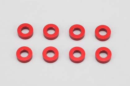 ZCR-A3620 Aluminum Shim 3?6?2.0mm Red
