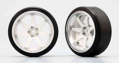 ZR-DR34R GP SPORTS GULLFLAME (with 01R Tire) 8mm Offset