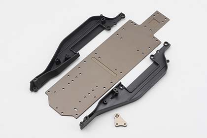 B2-002MRA Aluminum Main Chassis Set for B-MAX2 MR/RS