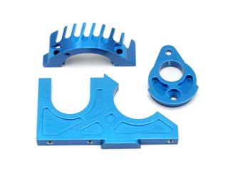 B-MAX Aluminium Motor Mount BLUE