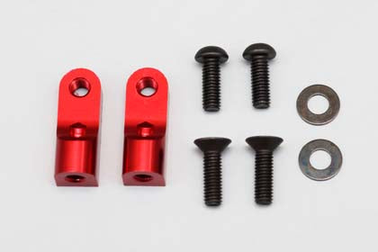 BR-203 Aluminum Servo Mount (Red/2pcs)