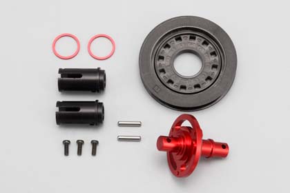 BR-501S5 Aluminum Solid Axle (Red)