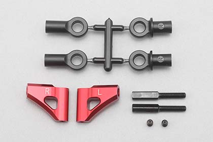 D-140R Aluminum Upper "A" Arm Set for "A" Arm Chassis DPM (Red)