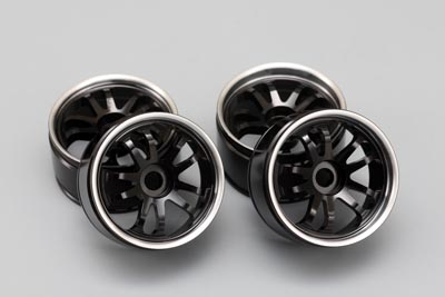 Aluminum Wheel (Black/Silver)