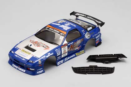 Painted Body Set for ICHIROKU M Team SAMURAI PROJECT FC3S