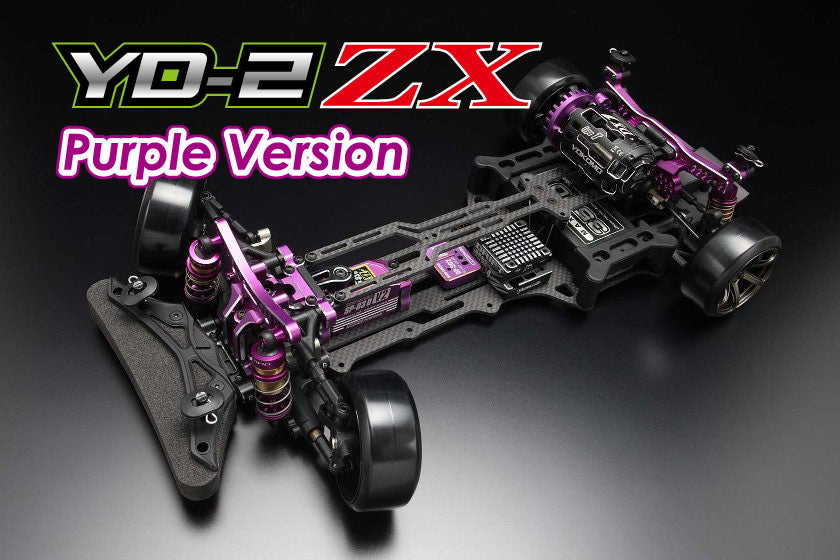 Yokomo DP-YD2ZXP YD-2 ZX RWD RC DRIFT Purple