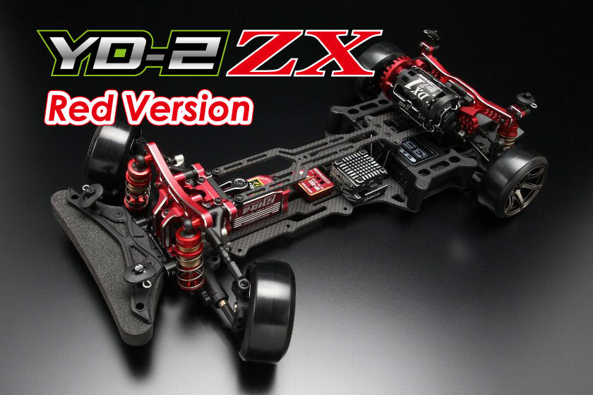 Yokomo DP-YD2ZXR YD-2 ZX RWD RC DRIFT Red