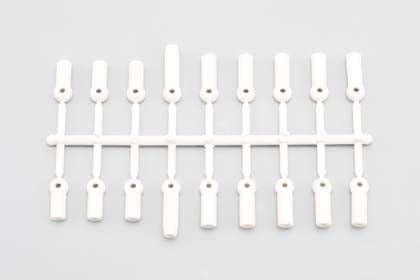 DRB-206W Rod End Plastic Parts (White)