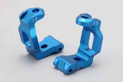 DRB-413A1 Aluminum Front Steering Hub Carrier (Caster 10?Blue)