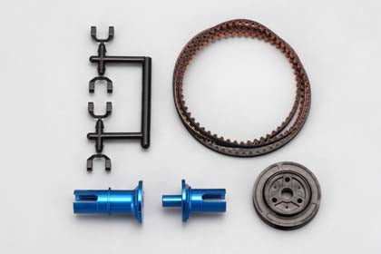 Full Counter Solid Axle Set for DRB (Rear x1.5 /Blue)