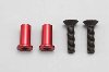 DRR-202P Steering Bell Crank Post for DRB Red