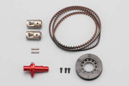 Full Counter Solid Axle Set for DRB (Rear x1.3 /Red)