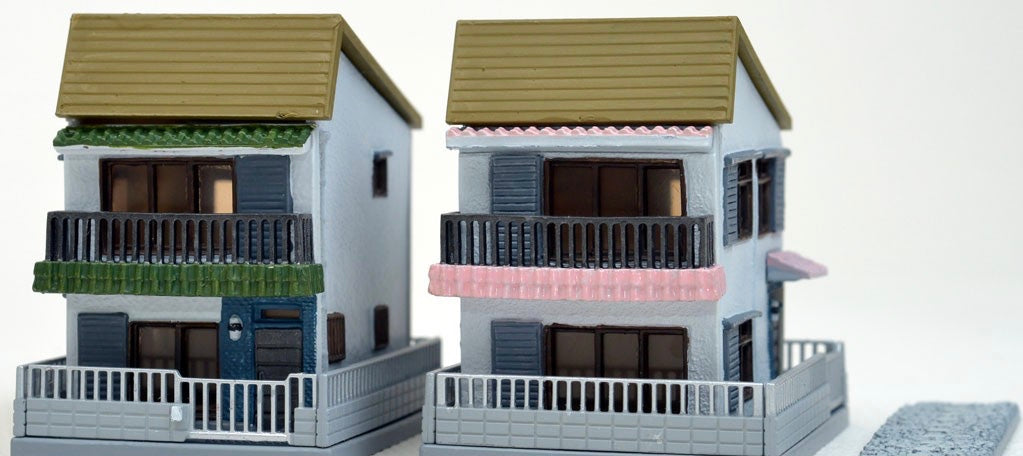 The Building Collection 040-4 Contemporary Townhouses