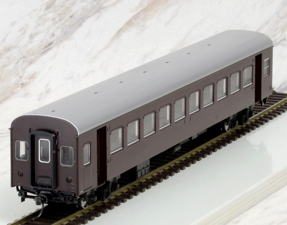 1/80(HO) J.N.R. Passenger Car Type NAHAFU10 (Brown)
