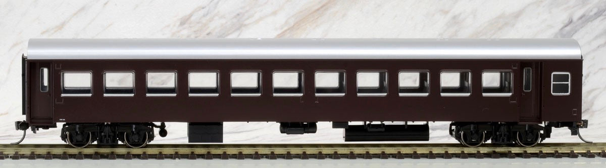 1/80(HO) J.N.R. Passenger Car Type NAHA10 (Brown)