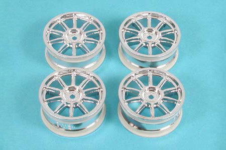 53860 10 Spoke Metal Plated Wheel