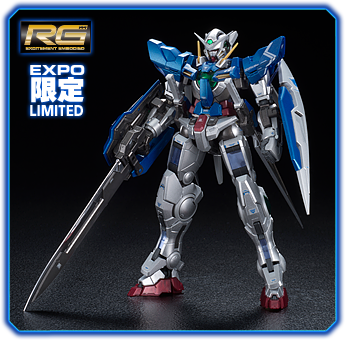 SOLD OUT *EXPO LIMITED* RG GN-001 GUNDAM EXIA Extra Finish Ver