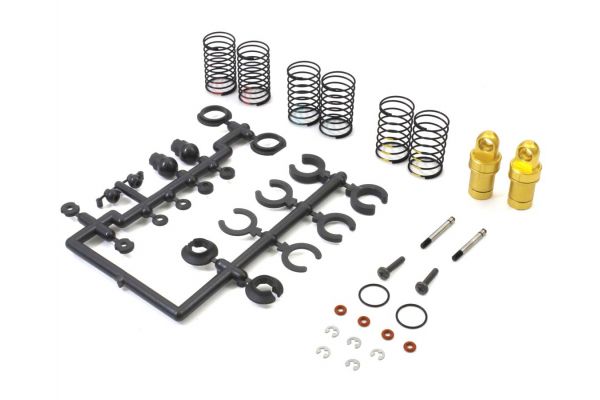 MBW037G-SPB Big Bore Shock (2pcs/Gold/Spring/MB010)