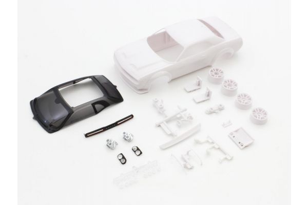 MZN203 DODGE CHALLENGER SRT White Body Set w/wheel