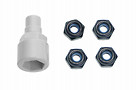 MZW13BK Locking Wheel Nuts - Black