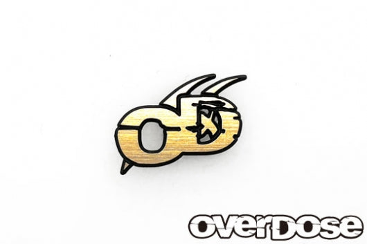 OD2591 Emblem OVERDOSE LOGO Type Gold