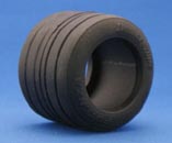 F103 Grooved Rear Rubber Tire Type A
