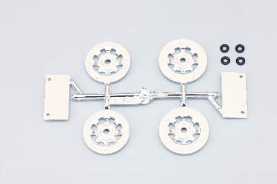 SD-011DC2A Chrome Wheel Hub / Number Plate