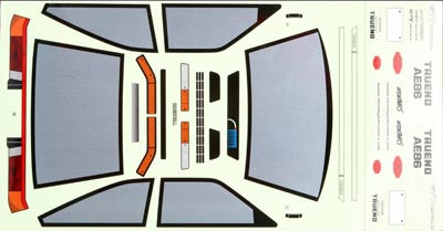 Decal Set for TOYOTA AE86 TRUENO