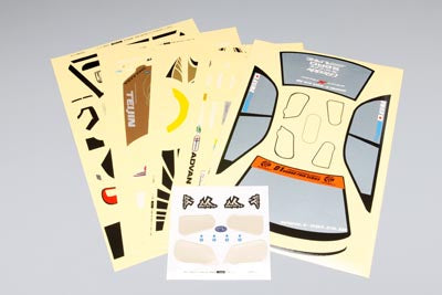 Decal Set for YUKE'S IMPREZA