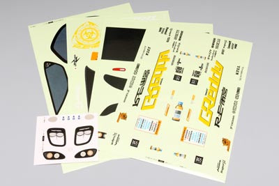 Decal Set for RE AMEMIYA FD3S RX-7