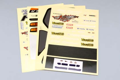 SD-TSFCDA Decal Set for Team SAMURAI Project FC3S