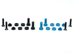 F103 Aluminum Rear Body Mount BLACK