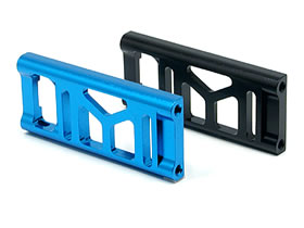 F103 Aluminum Motor mount Block Plate (Rear) BLUE