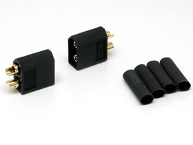 SGC-44M XT60 Connector Male 2pcs (Black)