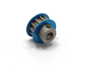 SGE-312 Aluminum Center Pulley 12T / Blue