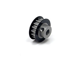 SGE-316BK Aluminium Center Pulley 16T (Black)